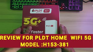 PLDT HOME PREPAID WIFI 5G REVIEW [upl. by Orodisi243]