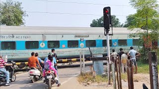 kochuveli amritsar express 12483 heading towards Amritsar junction  DIVERTED TRAIN [upl. by Acirfa]