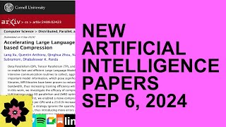 Skimming through hella new AI papers  Sept 6 2024 [upl. by Rydder]