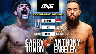 THE ART OF GRAPPLING 🥋 Garry Tonon vs Anthony Engelen  Full Fight Replay [upl. by Jaddo]