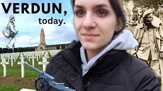 How does Verdun look today Trenches Forts Memorials Museums Tour of Verdun Battlefield 🇫🇷 [upl. by Armillda]