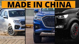 Las 7 mejores Pickups CHINAS en 2021 y en Diésel [upl. by Araas]