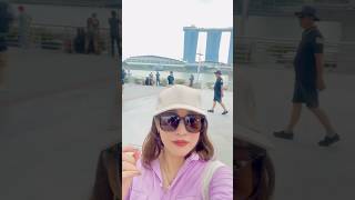 Merlion Park  Singapore Travel Vlog [upl. by Lerret]