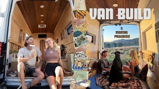 5 months into our AUSSIE VAN BUILD  Life Update  Where Were Upto [upl. by Llebpmac267]