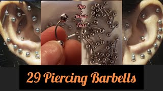 29 Piercing Barbells WearingTipsPiercing Details Latest ampTrendy Earringsamp Piercingsmillicentclub [upl. by Ahcsap]