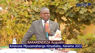 Vuba aha ibintu bigiye guhindukirana abantu bumirwe kandi baraburiwe mbere BARARENDEZA Augustin [upl. by Artemas]