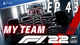 EP 43  BRAZIL  F1 22 MyTEAM CAREER  PS5 《 No Commentary 》 [upl. by Ohcamac]