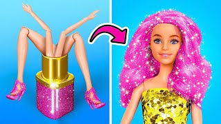 2024 BEST BEAUTY HACKS Amazing Doll Makeover With Hacks and Crafts You Dont Know Exist [upl. by Jacenta]