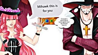 When Mihawk has a kid  One Piece skit [upl. by Nada]