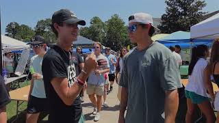 Coleton Furlow on Coastal Carolina Universitys Campus for OK Day Interviews  Abortion Debate [upl. by Damicke]