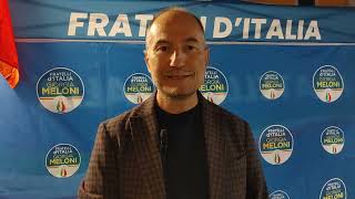 Festa del tesseramento di Fratelli dItalia intervista a Maurizio Pangia [upl. by Reld]