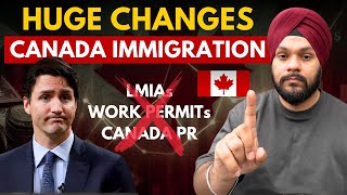 BIG CHANGES in 🇨🇦CANADA Immigration  NO LMIA amp Work Permits for Immigrants [upl. by Aneger148]