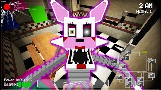 MANGLE VEUT NOUS TUER   FNAF Minecraft [upl. by Arakal]