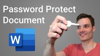 How to Password Protect a Word Document [upl. by Wilson]