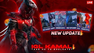 BGMI LIVE NEW UPDATE GAMEPLAY  FULL RUSH  FULLY COMEDY  IGL KAMAL YT LIVE  IPAD 11 PRO M1 [upl. by Togram]