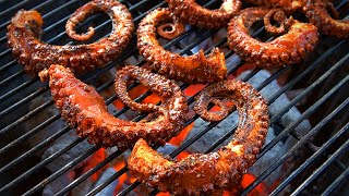 Pulpo Cajun a la Parrilla  La Capital [upl. by Nevak171]