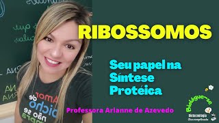 Tradução síntese protéica  Os Ribossomos [upl. by Meelas]