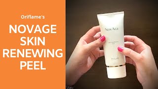 Oriflame NovAge Skin Renewing Peel Review  By HealthAndBeautyStation [upl. by Hedwiga]