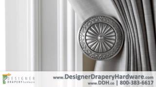 Kirsch Drapery Hardware  Designer Metals Curtain Rods [upl. by Cymbre925]