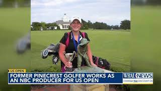 Former Pinecrest High golfer gets unique look at US Open through job [upl. by Straub]