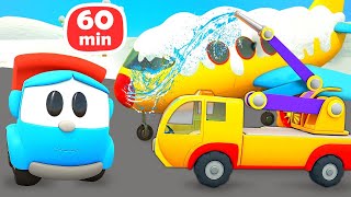 Car cartoons full episodes amp Street vehicles cartoon for kids Leo the Truck amp cars for kids [upl. by Veta]