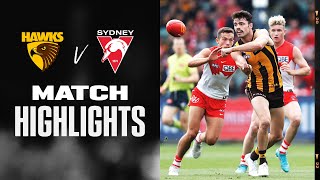 Hawthorn v Sydney Swans Highlights  Round 6 2022  AFL [upl. by Alyce]