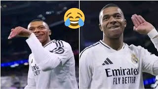 Kylian Mbappe Celebration After Scoring Disallowed Goal 😂  Barcelona 40 Real Madrid [upl. by Arah]