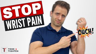 Simple Home Exercises To STOP Wrist Pain WORKS FAST [upl. by Navarro504]