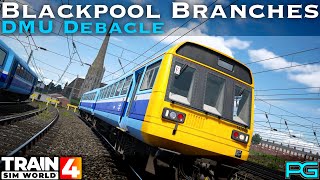 Train Sim World 4  Blackpool Branches  DMU Debacle Scenario  Class 142 [upl. by Bhayani]