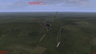 IL2 1946 Messerschmitt Bf 109 versus Dewoitine D520 [upl. by Imekawulo288]