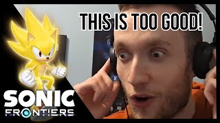 Video Game Music Reaction  Sonic Frontiers Undefeatable [upl. by Ahseenal]