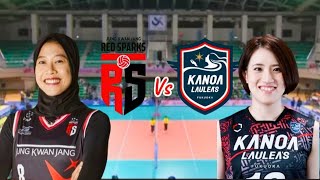 JUNG KWAN JANG RED SPARK KOREA VS KANOA LAULEAS FUKUOKA JAPAN  FULL MATCH [upl. by Buskus]