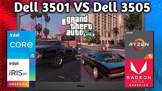 Ryzen 3450u VS Intel i5 1135G7  GTA V [upl. by Kruse922]