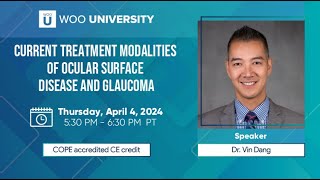 Current Treatment Modalities Of Ocular Surface Disease And Glaucoma [upl. by Aridni]