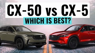 2024 Mazda CX5 VS 2024 Mazda CX50 Comparison Review  Which One Is Better [upl. by Camfort866]