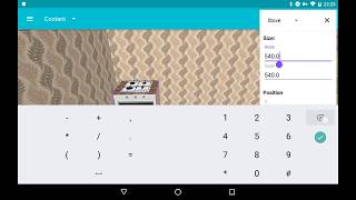 Kitchen Planner 3D for Android change module size and color [upl. by Ocinom599]