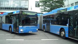 Buses in Munich Germany  Bus in München [upl. by Kayne]