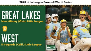 Ohio vs California  2023 Little League Baseball World Series Game 8 [upl. by Luttrell]