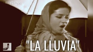 GIGLIOLA CINQUETTI quotLA LLUVIAquot vídeo promocional en español presentado en TVE 1970 ⬇️Letra [upl. by Hanforrd]