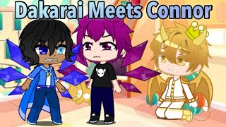 Dakarai Meets Connor  Gacha Club Skits [upl. by Adok379]