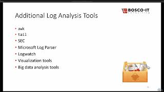 258 Log Analysis Tools [upl. by Flossy87]