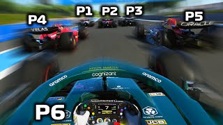 The 2022 French Grand Prix but with 100x SLIPSTREAM amp NO DIRTY AIR [upl. by Kris583]