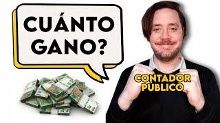 CUANTO GANA un CONTADOR PUBLICO en ARGENTINA [upl. by Ecirehs]