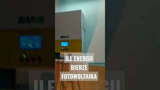 Eksperyment ile energii pobiera sam pracujący falownik panelefotowoltaiczne prąd fotowoltaika [upl. by Ykvir]