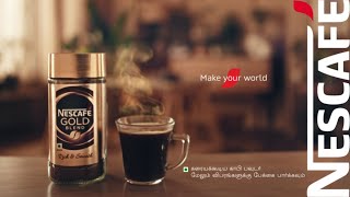 NESCAFE GOLD Make Your WorldTamil [upl. by Llabmik]