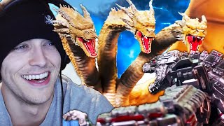 MECHA GODZILLA vs KING GHIDORAH SHORT FILM REACTION [upl. by Nahsab]