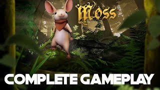 Moss VR  Official Game Review with Hunter James Cox [upl. by Anuayek]