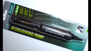 ProsKit Desoldering pump Unboxing [upl. by Jecon]