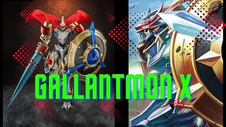 Gallantmon X Deck Profile Digimon Tcg [upl. by Mauldon]