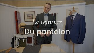 Scavini Tailleur  La ceinture du pantalon [upl. by Atilamrac]